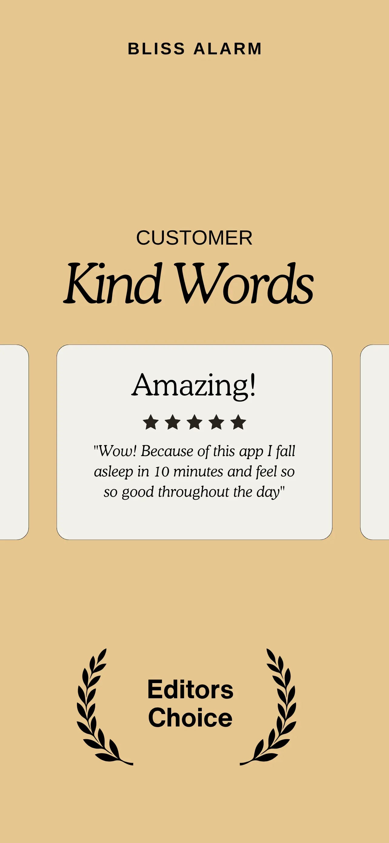 The Bliss Alarm App – Fall Asleep Fast Tonight (One Time Payment)